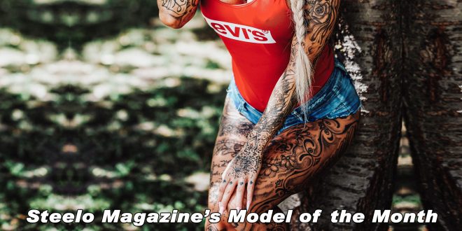 Steelo Magazine Model of the month – July 2026 – Alexa Ink Steelo Magazine Model of the month – July 2026 – Alexa Ink